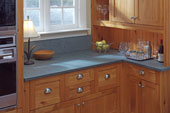 slate countertop