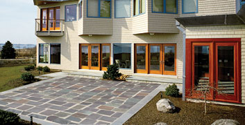 slate flagstone patio