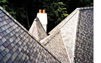 Vermont slate roof
