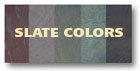 slate roof colors